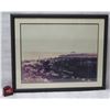 Image 1 : Birds-Eye View, Waianae Photo Print, Framed 32"x26"