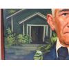 Image 6 : Original Oil Painting of Rev. John Kukahiko by Leslie B. DeMille Circa 1950's, Framed 20"x25"