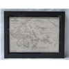 Image 2 : Map of Oceanica Engraved to Illustrate Mitchells Geography 1839, Framed 13"x10"
