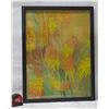 Image 1 : Pastel Floral Artwork on Board by L. Sexton, Framed 19"x25"