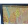 Image 3 : Pastel Floral Artwork on Board by L. Sexton, Framed 19"x25"