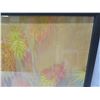 Image 4 : Pastel Floral Artwork on Board by L. Sexton, Framed 19"x25"