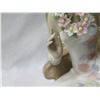 Image 7 : Lladro Seated Girl w/ Lei Figurine 9"L x 11"H