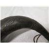 Image 8 : Carved Animal Horn Shaped Décor w/ Strap 14"L