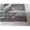 Image 6 : Canoe of the Sandwich Islands Original Engraving Circa 1780, Unframed 15"x7.5"