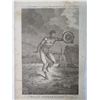 Image 2 : Original 1789 Engraving A Man of the Sandwich Islands Dancing Artwork, Unframed 9"x15"