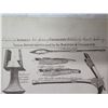 Image 3 : Qty 2 Original 1789 Engravings Various Instruments Used by the Natives of Otaheite, Unframed 9"x7"