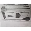 Image 7 : Qty 2 Original 1789 Engravings Various Instruments Used by the Natives of Otaheite, Unframed 9"x7"