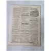 Image 11 : Qty 4 Newspaper Pages The Friend, Honolulu, Oahu February 1866