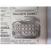 Image 12 : Qty 4 Newspaper Pages The Friend, Honolulu, Oahu February 1866