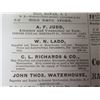 Image 14 : Qty 4 Newspaper Pages The Friend, Honolulu, Oahu February 1866