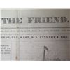 Image 4 : Qty 4 Newspaper Pages The Friend, Honolulu, Oahu January 1845