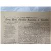 Image 7 : Qty 4 Newspaper Pages The Friend, Honolulu, Oahu February 1872