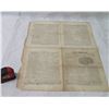 Image 1 : Qty 4 Newspaper Pages The Friend, Honolulu, Oahu April 1845