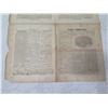Image 9 : Qty 4 Newspaper Pages The Friend, Honolulu, Oahu April 1845