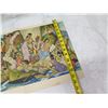 Image 9 : Qty 6 Matson Lines Menus 1953-56 by Eugene Savage 21"x15"