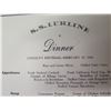 Image 16 : Qty 6 Matson Lines Menus 1939-40 by Frank MacIntosh 17.5"x12"