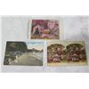 Image 1 : Qty 3 Photographic Images & Postcards: Beaver Falls PA, Waikiki Beach, etc 5"L