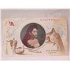 Image 2 : Qty 2 Postcards: Oceanic Steamship Co. & Hawaiian Girl 5"L
