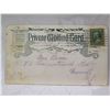 Image 3 : Qty 2 Postcards: Oceanic Steamship Co. & Hawaiian Girl 5"L