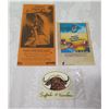 Image 1 : Qty 3 Promotions: Asian Paradise & Surf Wars Surfing Films, Buffalo Keaulana Sticker