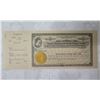 Image 1 : Hawaiian Machinery and Salvage Company, Limited Stock Certificate (no cash value) 14"x3.75"