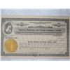 Image 2 : Hawaiian Machinery and Salvage Company, Limited Stock Certificate (no cash value) 14"x3.75"