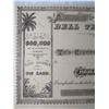 Image 2 : Hawaiian Bell Telephone Company 1880 Stock Certificate (no cash value) 10.25"x5"