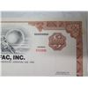 Image 3 : Amfac, Inc Convertible Subordinate Debenture Due 1994 Certificate 11"x8"
