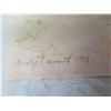 Image 5 : Signed Madge Tennent Artwork 1951 (faded & spotted) 9.5"x11.5"