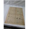 Image 8 : Commercial Advertiser Newspaper Page Honolulu Hawaiian Islands 1879 in Sleeve (fragile)