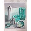 Image 1 : Still Life Artwork Signed by Elizabeth Zinn, Unfamed 16"x20"