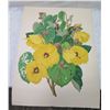 Image 1 : Floral Artwork by L. Sexton, Unframed 28"x37"