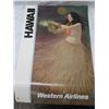 Image 1 : Western Airlines Hawaii Promo 24"x37"