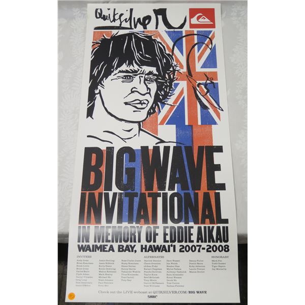 Quiksilver Eddie Aikau Big Wave International 2007-08 Poster 18"x38"