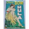 Image 1 : Clara Bow Hula Paramount Picture Movie Poster Reproduction 13"x20"