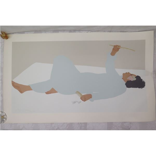 Hawaiian Woman Pegge Hopper Print 300/350, 48"x29"