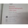 Image 14 : Qty 4 Hawaiian National Bibliography 1780-1900 Volumes 1-4