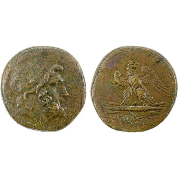PONTOS: Amisos, temp. Mithradates VI Eupator, AE29 (20.36g), ca. 95-90 BC, VF-EF