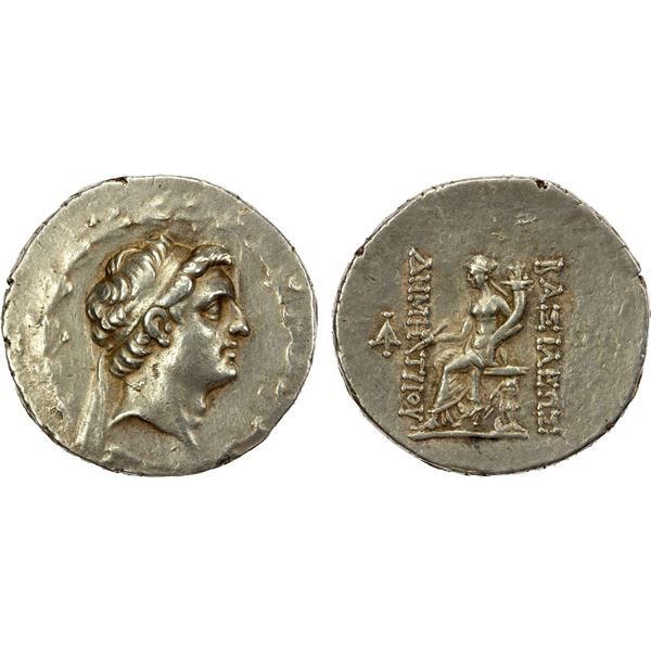 SELEUKID KINGDOM: Demetrios I Soter, 162-150 BC, AR tetradrachm (16.70g), Antioch on the Orontes, 16
