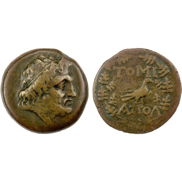 THRACE: Tomis, AE23 (8.78g), 2nd century BC, F-VF