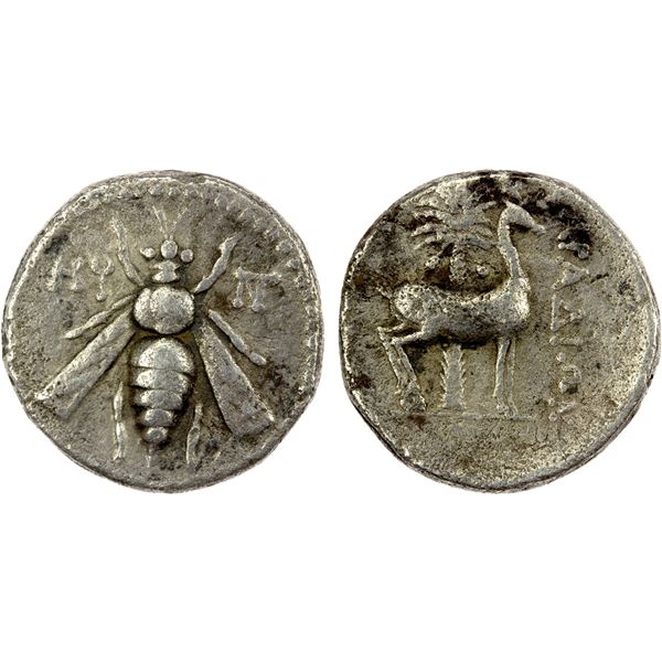 PHOENICIA: Arados, AR drachm (4.01g), CY 98 (162/1 BC), VF