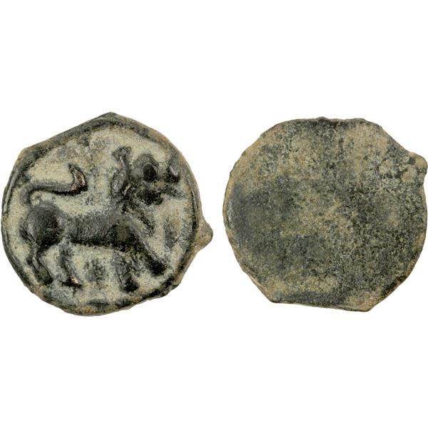 CHACH: Anonymous, ca. 7th century, AE cash (1.74g), bold VF