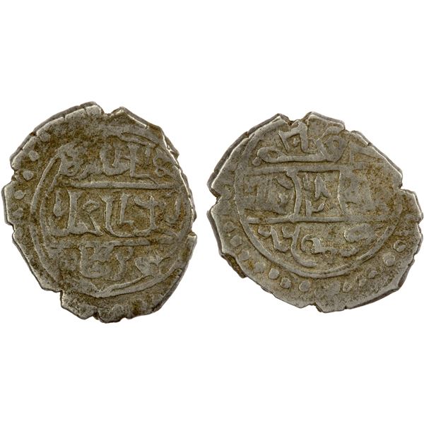 OTTOMAN EMPIRE: Mehmet I, 1413-1421, AR akçe (1.09g), AH"182" (retrograde 816), VF