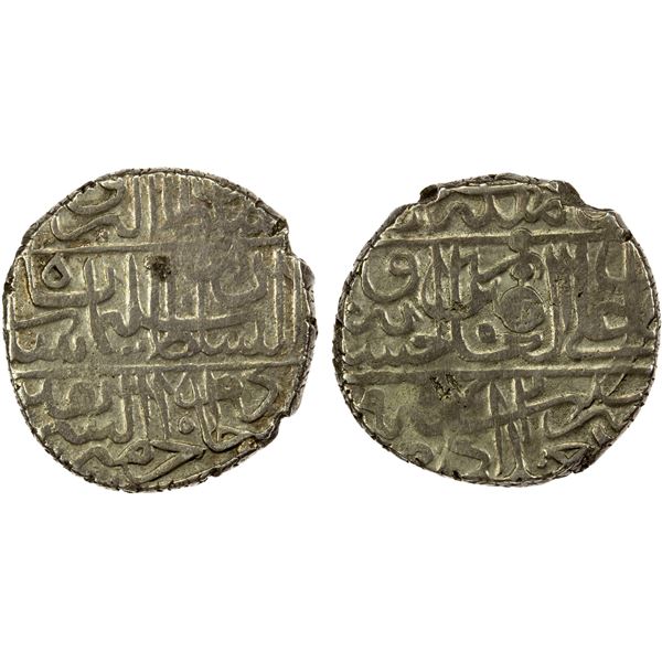 OTTOMAN EMPIRE: Süleyman I, 1520-1566, AR full dirham (4.57g), Baghdad, AH942, VF