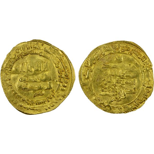 SAMANID: Nasr II, 914-943, AV dinar (3.73g), al-Muhammadiya, AH318, EF