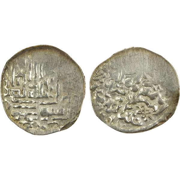 TIMURID: Timur, 1370-1405, AR ¼ tanka (1.59g), Shaykh Murshid, AH797, EF