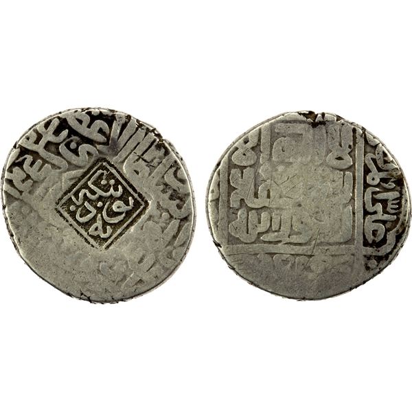TIMURID: Sultan Husayn, 1469-1506, AR tanka (4.59g), NM, ND