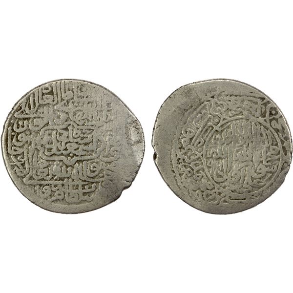 SAFAVID: Isma'il I, 1501-1524, AR shahi (9.16g), Marw, AH916, F-VF