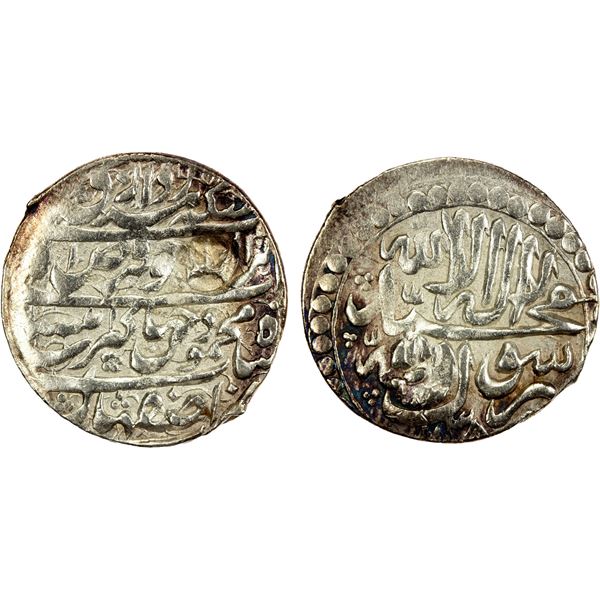 HOTAKI: Malik Mahmud Sistani, 1722-1726, AR abbasi (4.57g), Isfahan, AH1135, EF